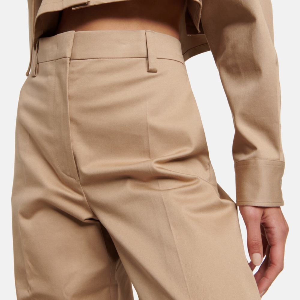 Prada khaki cotton pants